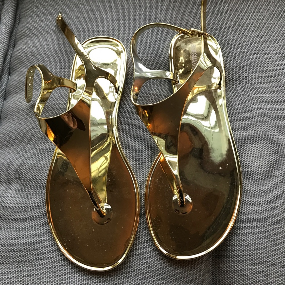 Gold Sandals
